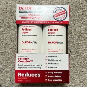 [Dr.FORHAIR] Folligen Shampoo, [Paraben FREE, Silicone FREE, Sulfate FREE]